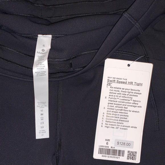 NWT Lululemon Swift Speed High-Rise Tight 28" - Picture 15 of 16